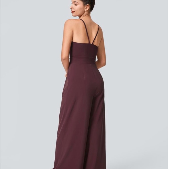 Halara NWT Elegant Plum Jumpsuit for Women - Picture 3 of 5